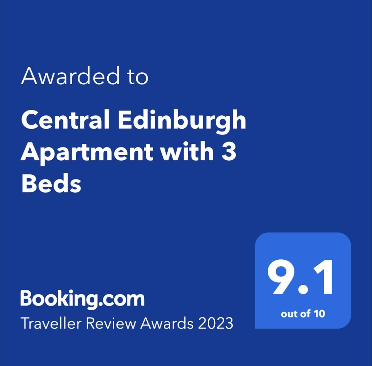 Traveller Award Winner 2024 - Edinburgh Apartment With 3 Beds المظهر الخارجي الصورة